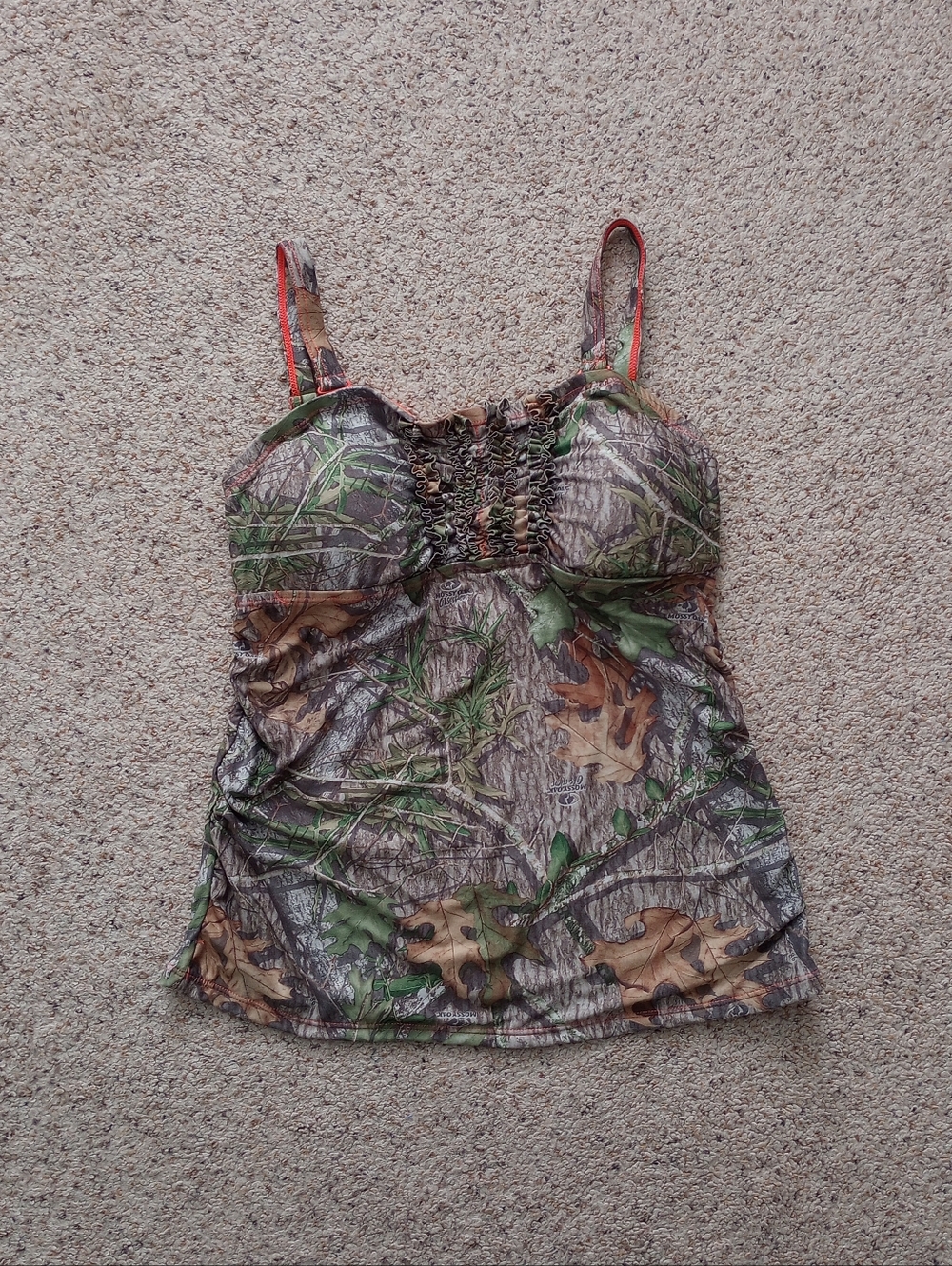 Girls With Guns Camouflage Bathing Suit Top